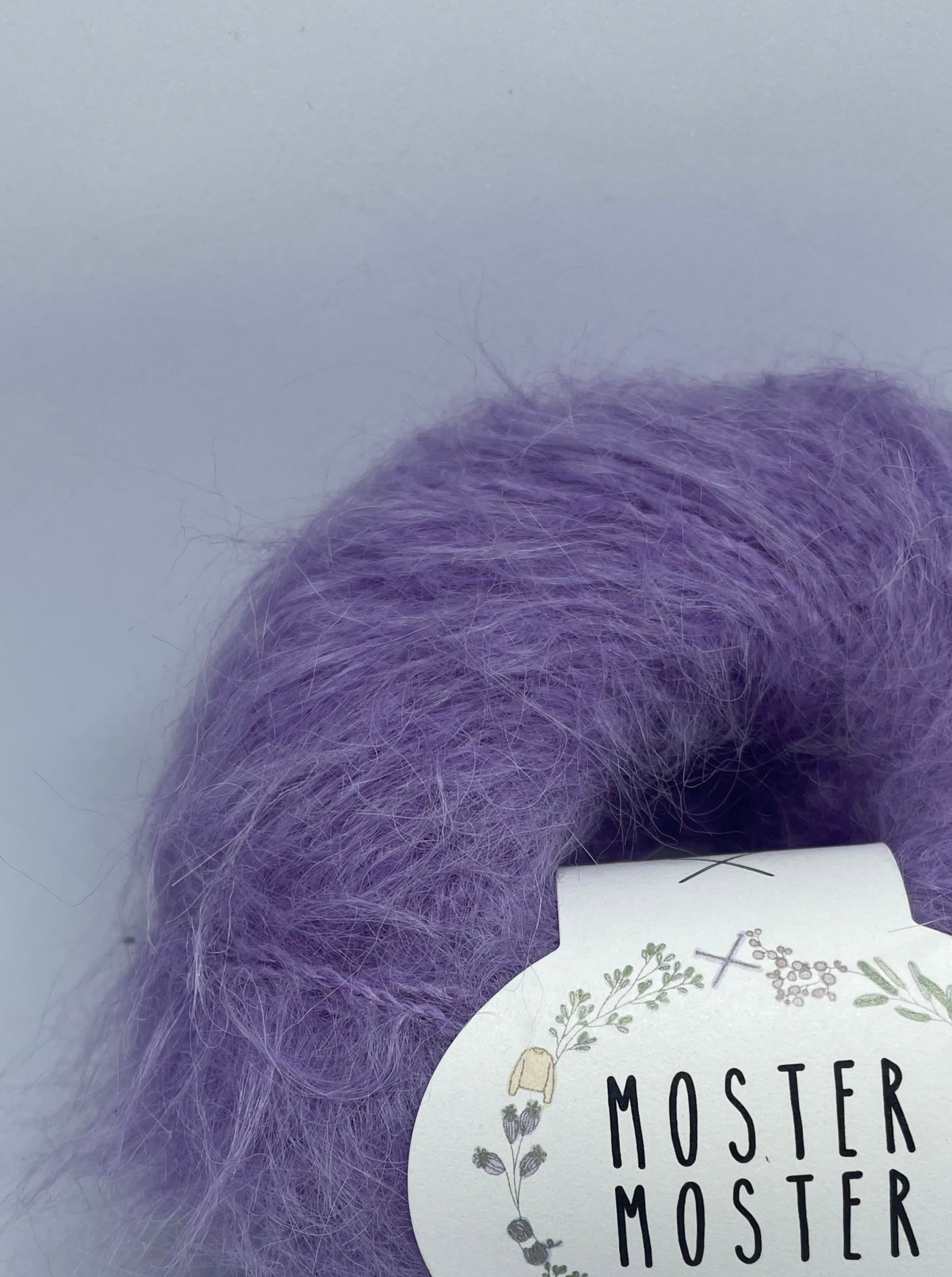LIGHT PURPLE (SURI ALPACA & MERINO WOOL)